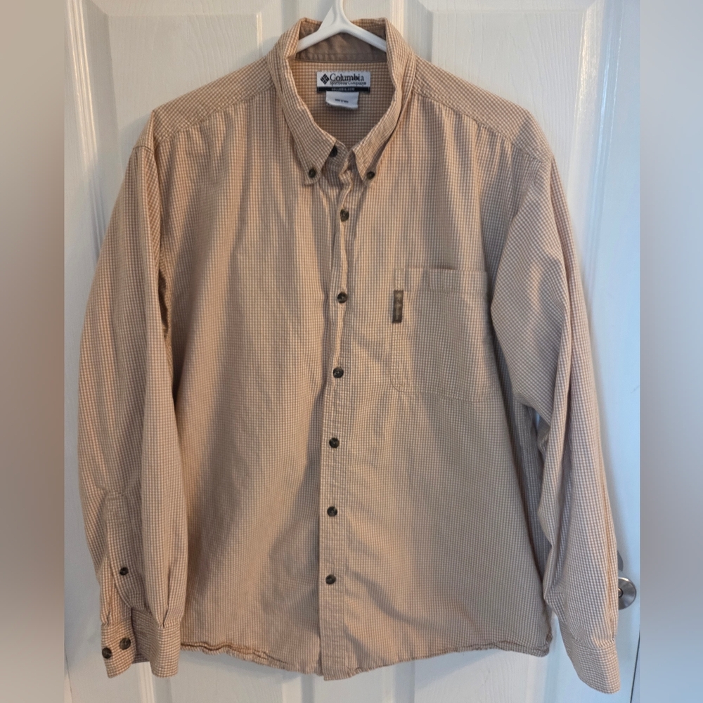 Columbia Checkered Button-Down Shirt